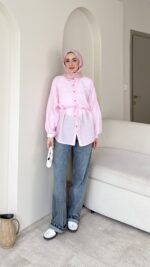 Seyla Gömlek-Pembe