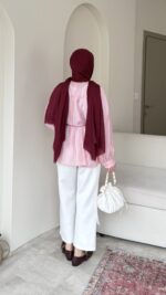 Zery Gömlek-Pembe - Görsel 3