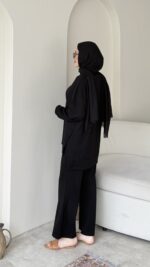 Senta Oyşo Takım-Siyah - Görsel 2
