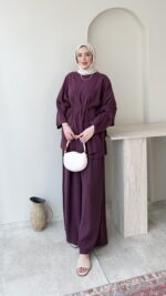 Selvi Yarasa Kol Takım-Mürdüm