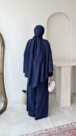Selvi Yarasa Kol Takım-Lacivert - Görsel 3