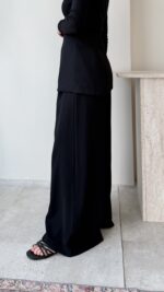 Ketra Bel Detaylı Pantolon-Siyah - Görsel 2