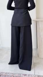 Ketra Bel Detaylı Pantolon-Siyah - Görsel 3