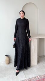 Yelda Elbise-Siyah