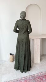 Yelda Elbise-Yeşil - Görsel 3