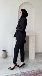 Polya Blazer Takım – Siyah - Görsel 2
