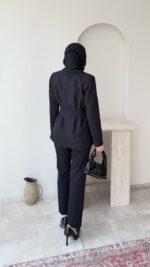 Polya Blazer Takım – Siyah - Görsel 3