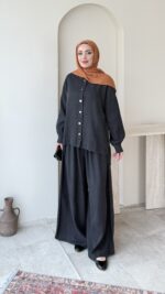 Yesra Kot Takım-Siyah