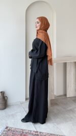 Yesra Kot Takım-Siyah - Görsel 2