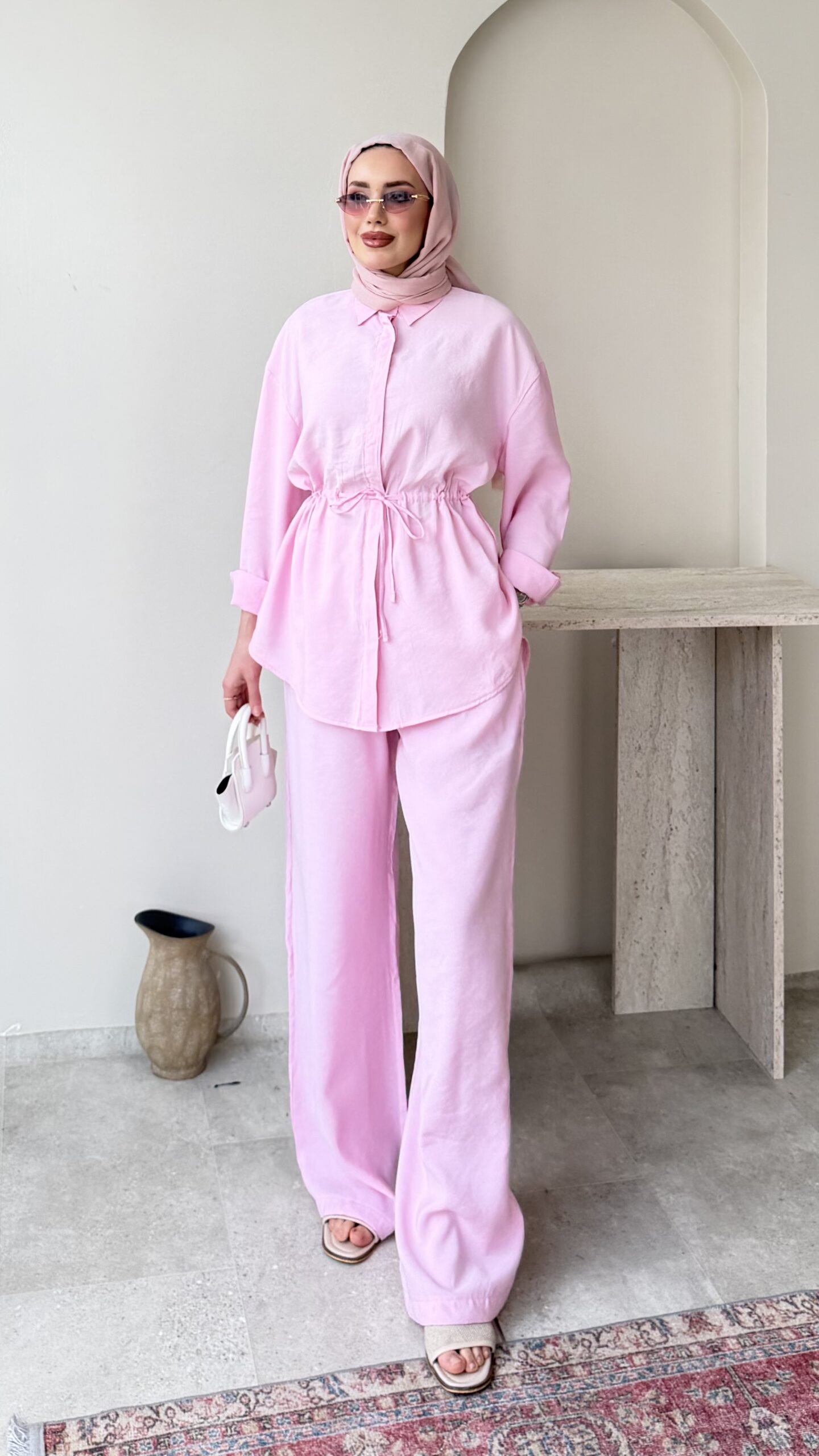1779205388_0_6a0c850c7a66b.jpeg Malon Takım-Pembe - Görsel 1