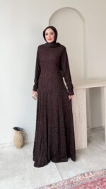 Yelda Elbise-Kahve