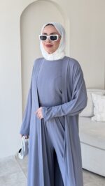 Aysu Üçlü Basic Takım-Antrasit - Görsel 4