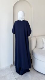Aysu Üçlü Basic Takım-Lacivert - Görsel 3