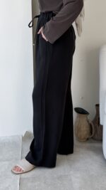 Lore Tensel Pantolon-Siyah - Görsel 2