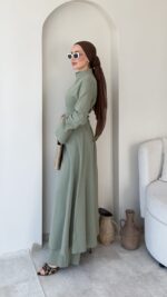 Lorea Keten Takım-Yeşil - Görsel 2