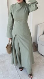 Lorea Keten Takım-Yeşil - Görsel 4