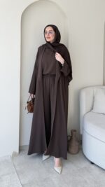 Visan Abaya Takım-Kahve ( Ön Sipariştir)