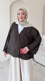 Meray Kimono-Kahve - Görsel 4