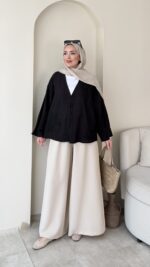 Meray Kimono-Siyah