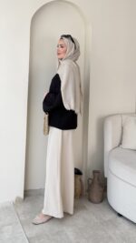 Meray Kimono-Siyah - Görsel 2