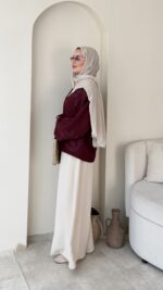 Meray Kimono-Bordo - Görsel 2